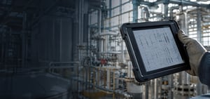 ATEX iPad in chemical plant